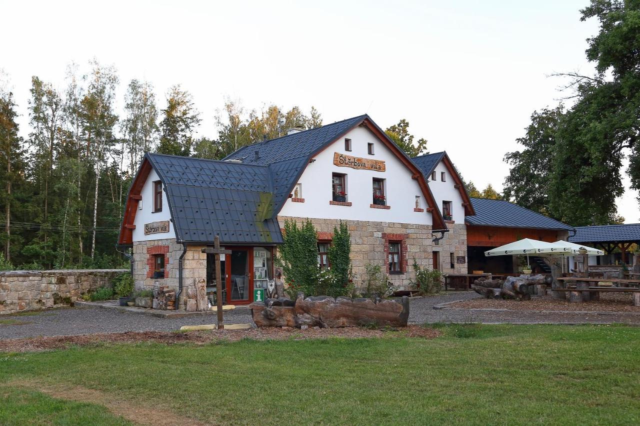 Hotel Penzion Sterbova Vila Bílá Třemešná Zewnętrze zdjęcie