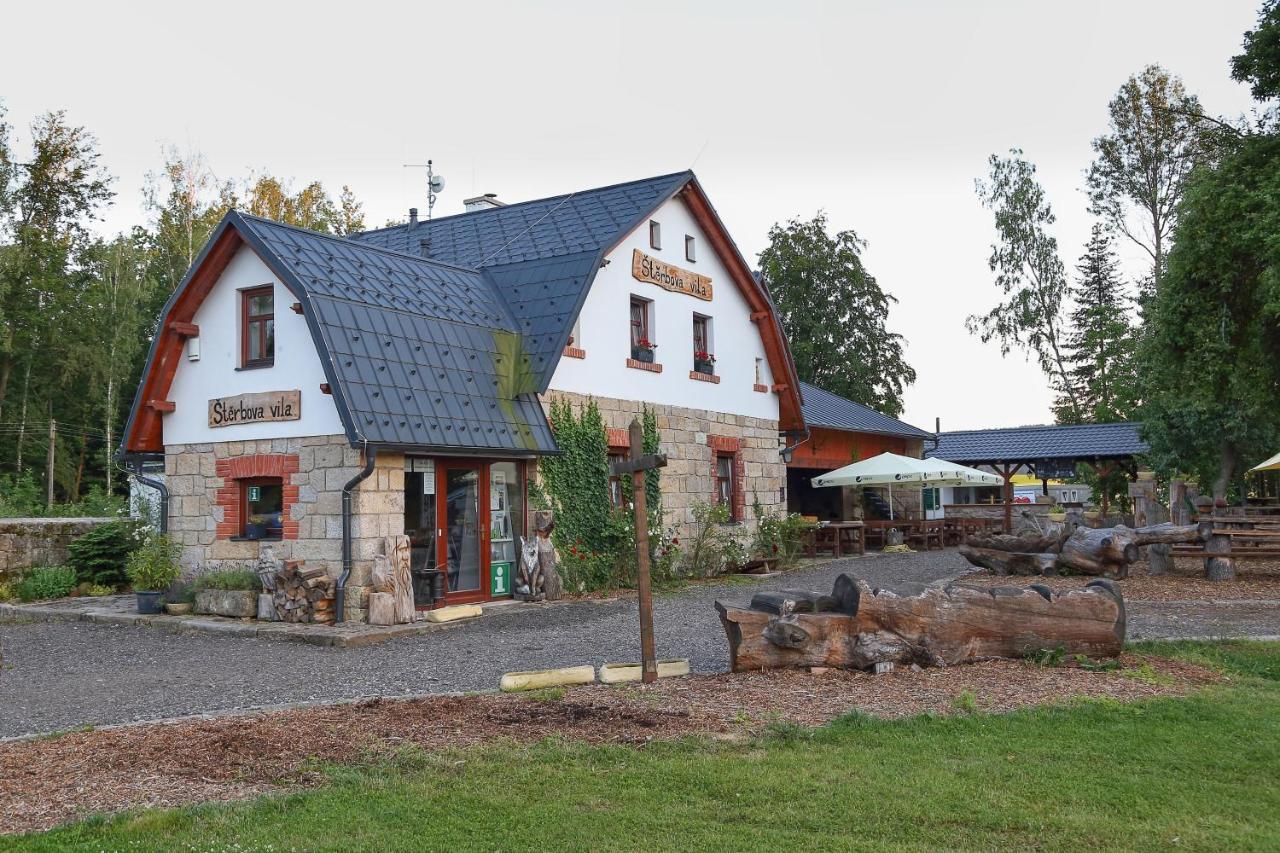 Hotel Penzion Sterbova Vila Bílá Třemešná Zewnętrze zdjęcie